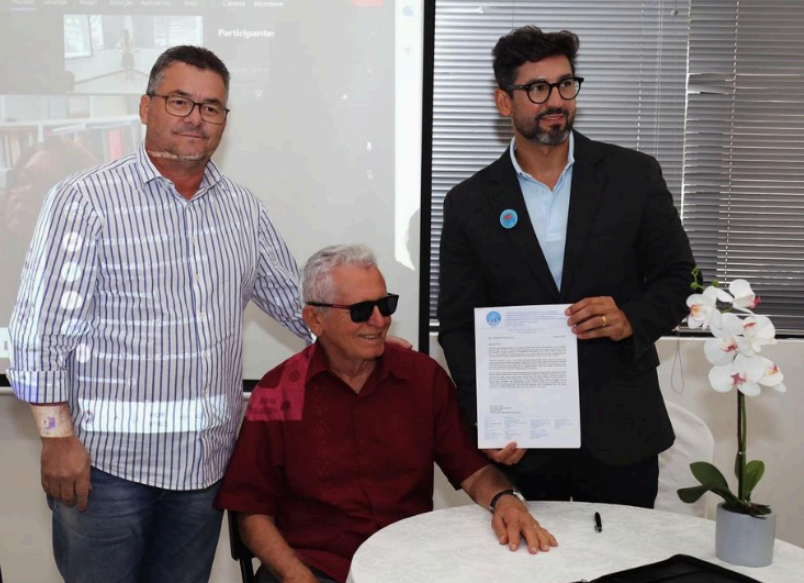 Assinatura do termo de endosso