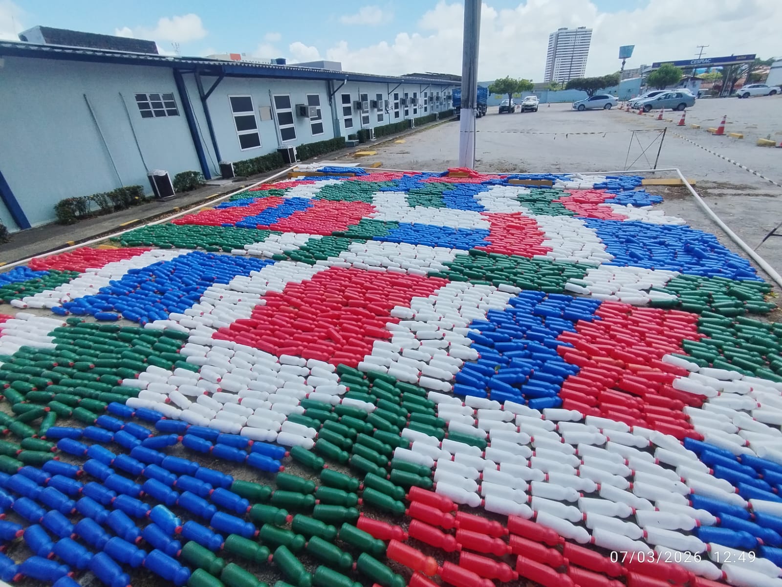 Estrutura montada e organizada